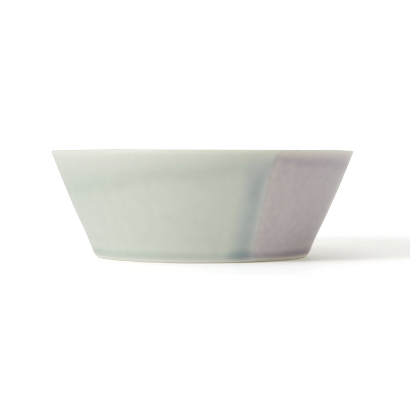 Mino Ware Irabomatto Bowl S Green X Purple