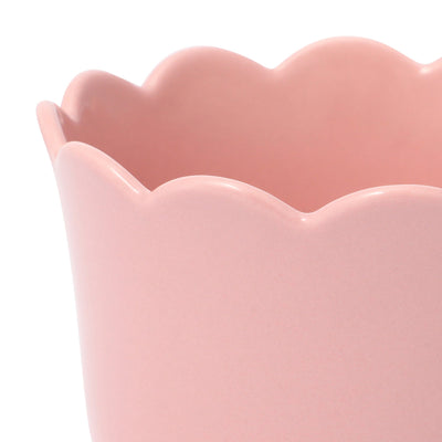 Bicolor Frill Soup Cup pink