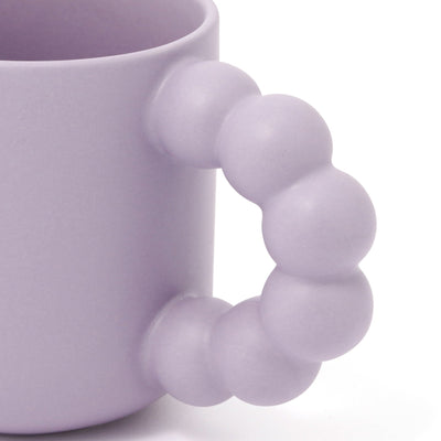 Plump Mug & Coaster Purple