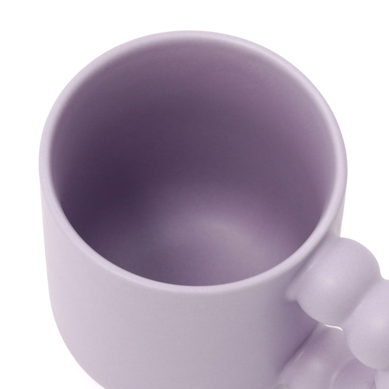 Plump Mug & Coaster Purple