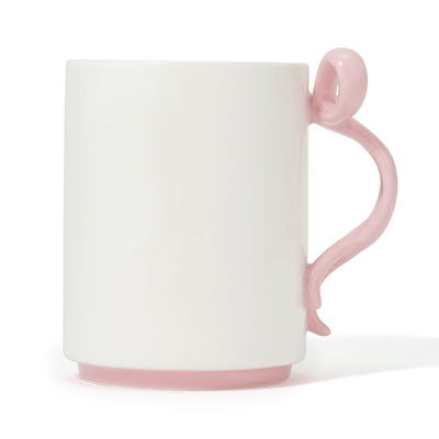 Ribbon Mug Pink