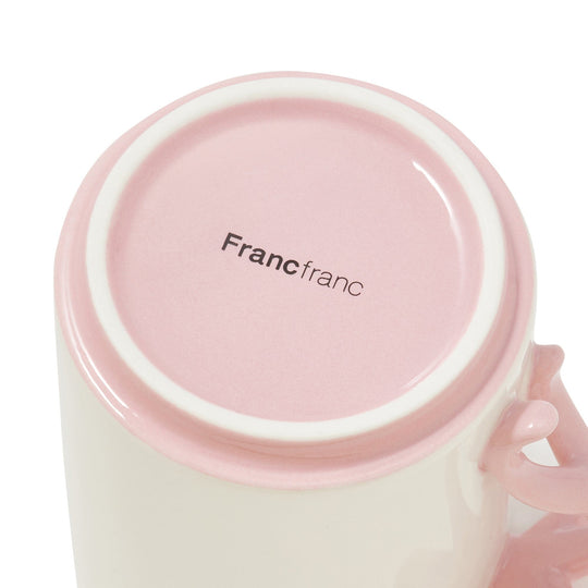Ribbon Mug Pink