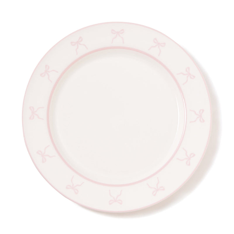 Ribbon Plate Medium Pink