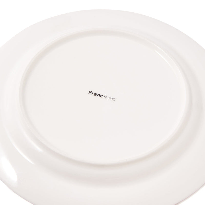 Ribbon Plate Medium Blue