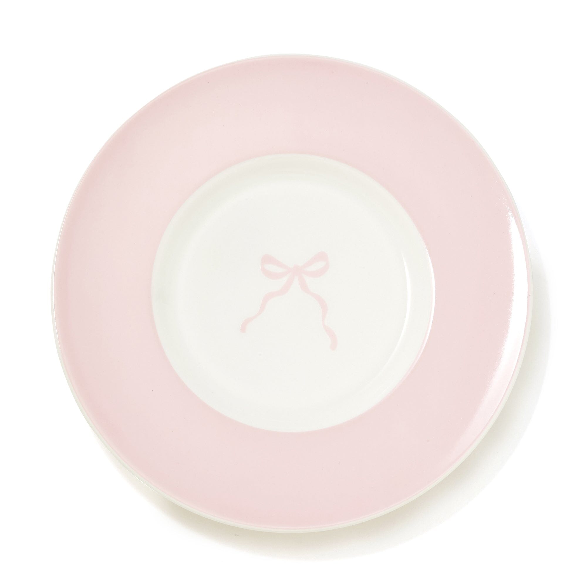 Ribbon Cup & Saucer Pink