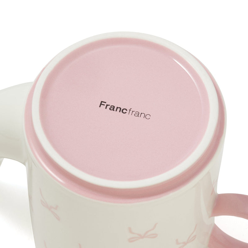 Ribbon Teapot Pink