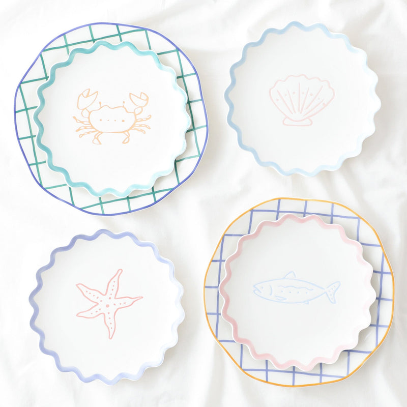 CRAFT TOUCH 碟子 魚 中號 粉紅色