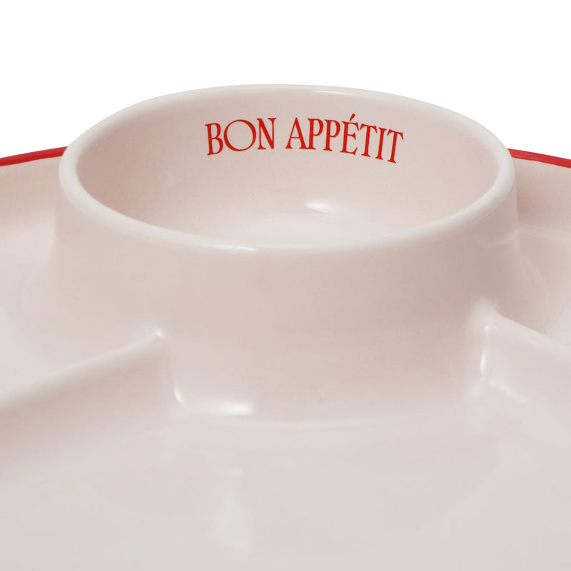 Pastemon Divided Plate Pink