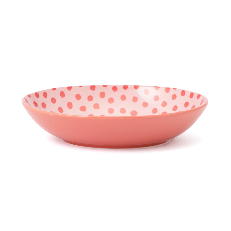 Iroiro Oval Deep Plate Dot