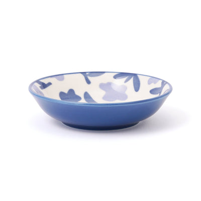 Iroiro Deep Plate SS Navy Flower