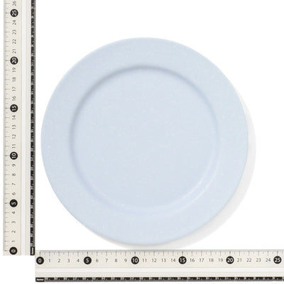 Splatter Plate Medium Light Blue
