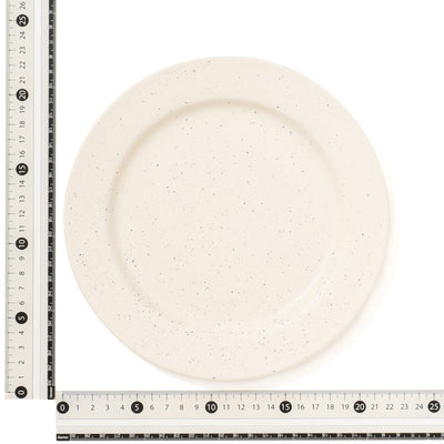 Splatter Plate Medium Ivory