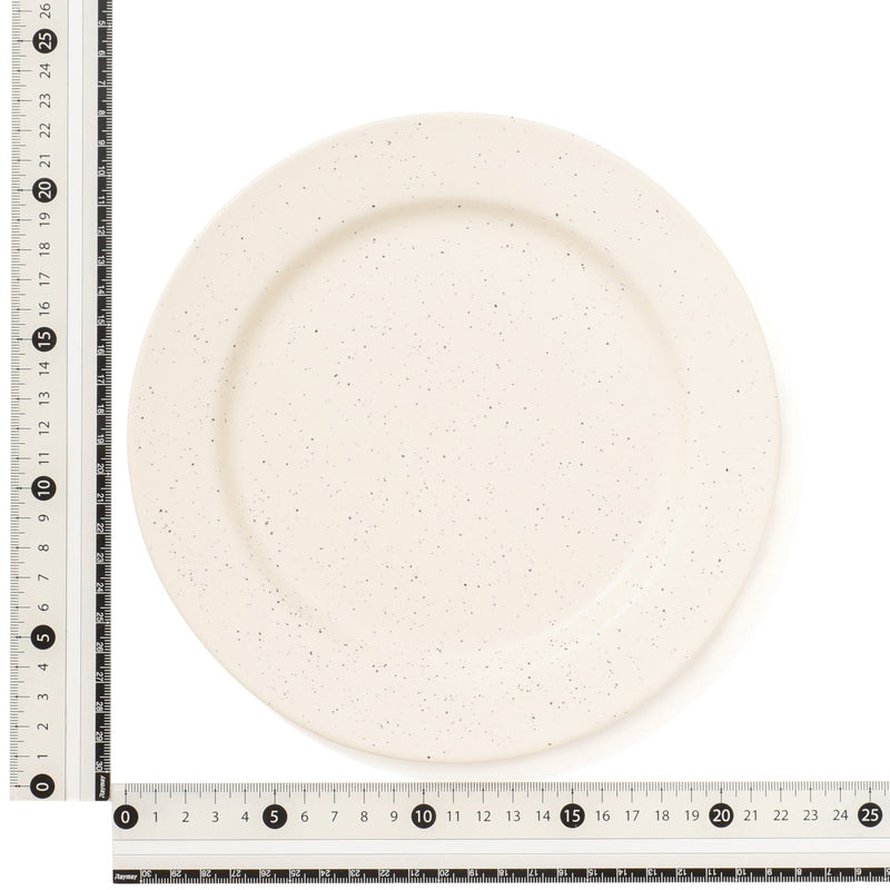 Splatter Plate Medium Ivory