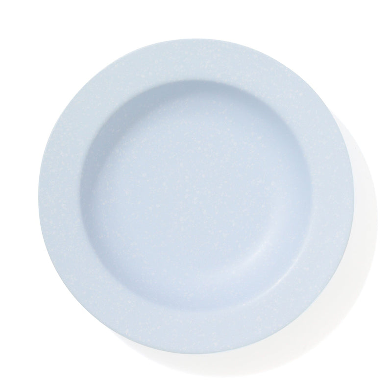 Splatter Deep Plate Light Blue