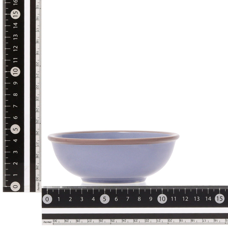 Bicolor Rim Bowl Small Blue