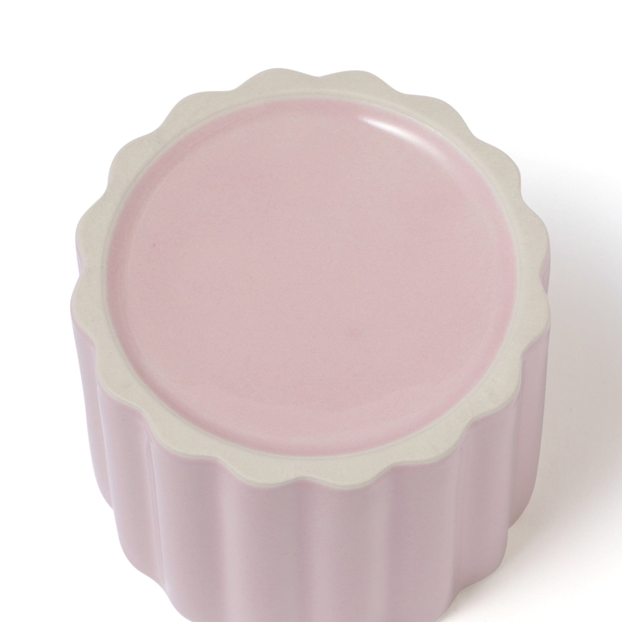 扇貝形茶碗蒸杯 粉紅色