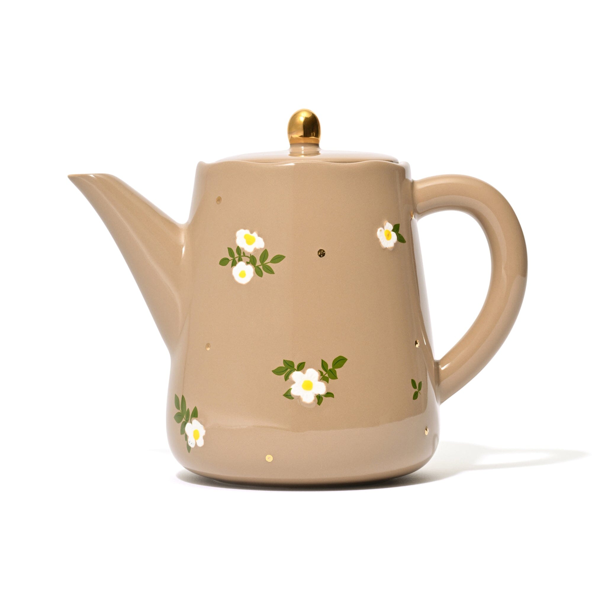 FLEURON 茶壺 棕色