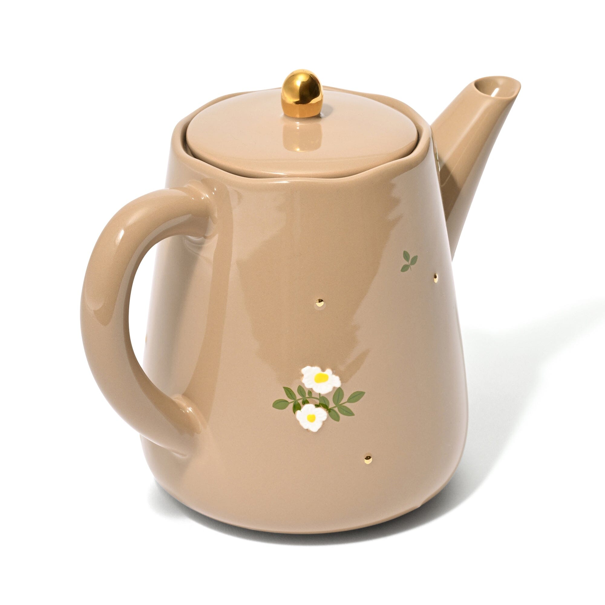 FLEURON 茶壺 棕色