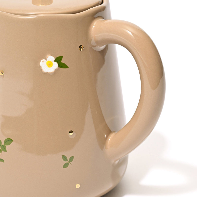 FLEURON 茶壺 棕色