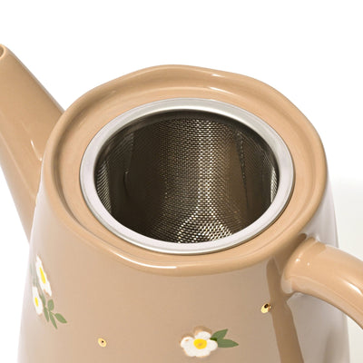 FLEURON 茶壺 棕色