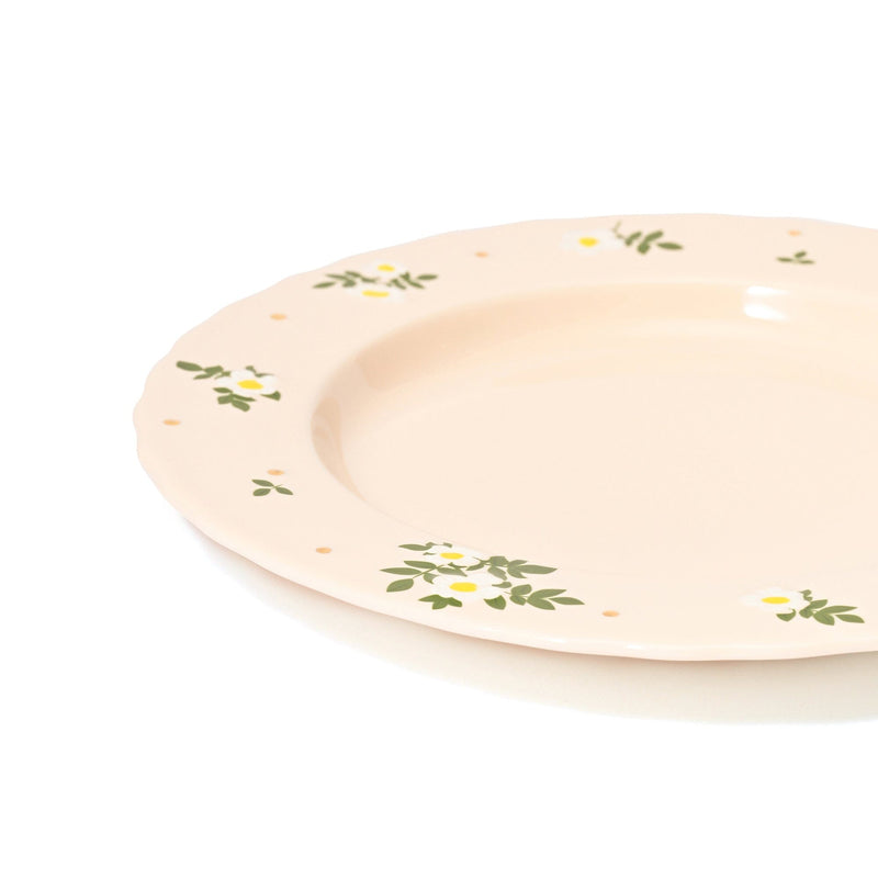Fleuron Plate Small Ivory