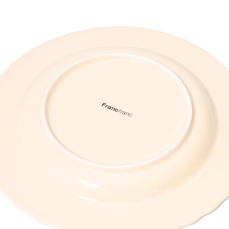 Fleuron Plate Small Ivory