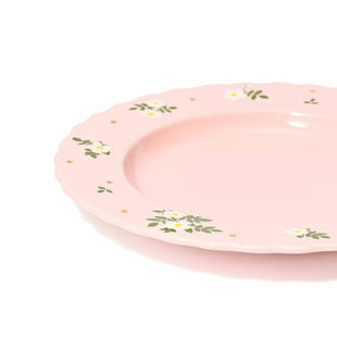 Fleuron Plate Small Pink