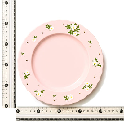 Fleuron Plate Small Pink