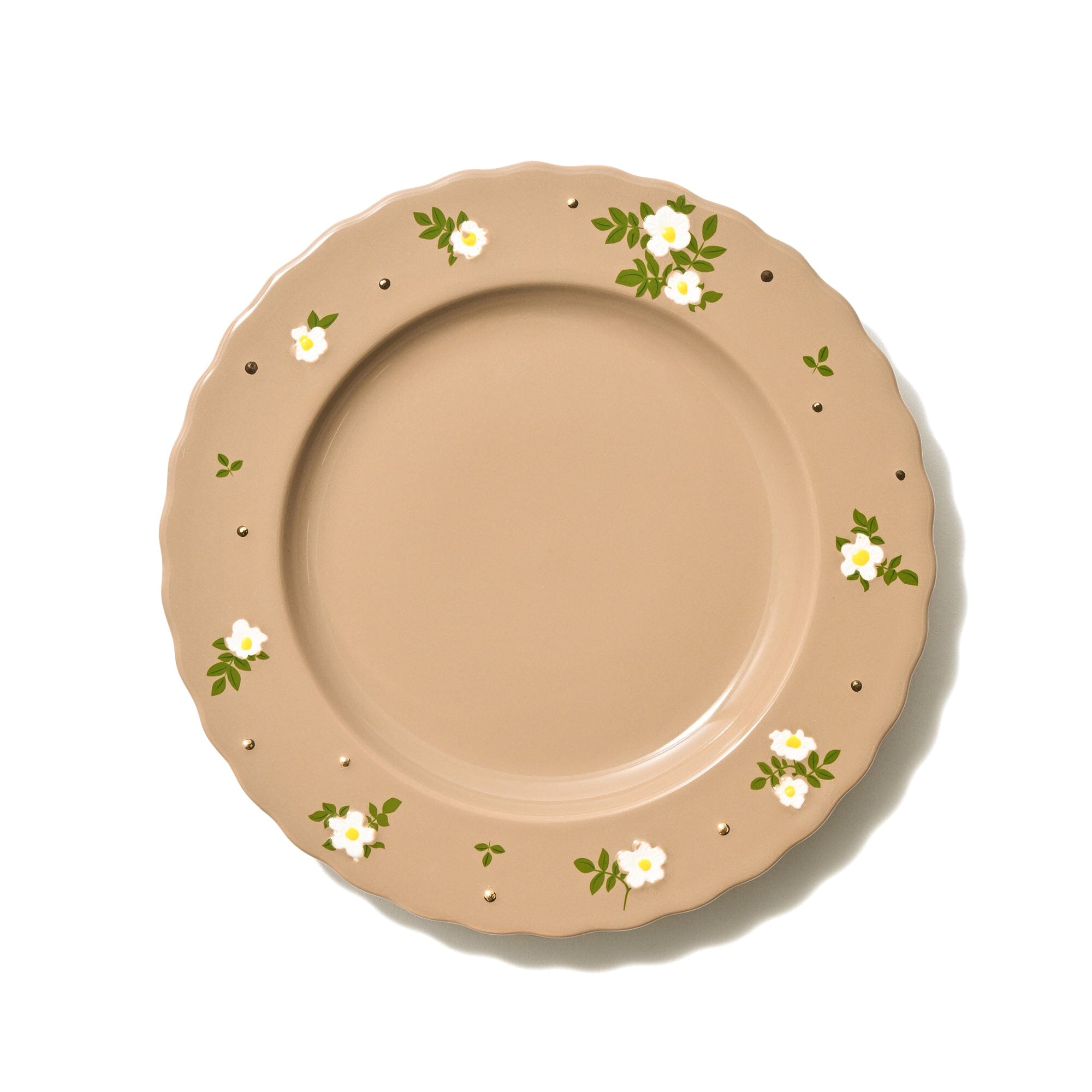 Fleuron Plate Small Brown – Francfranc Hong Kong