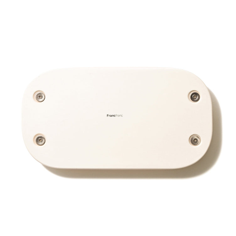 Fleuron Cake Tray Ivory