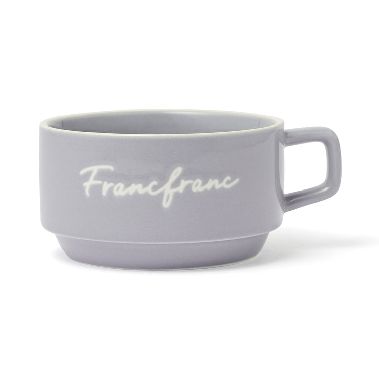 Logo Rim Soup Cup Blue