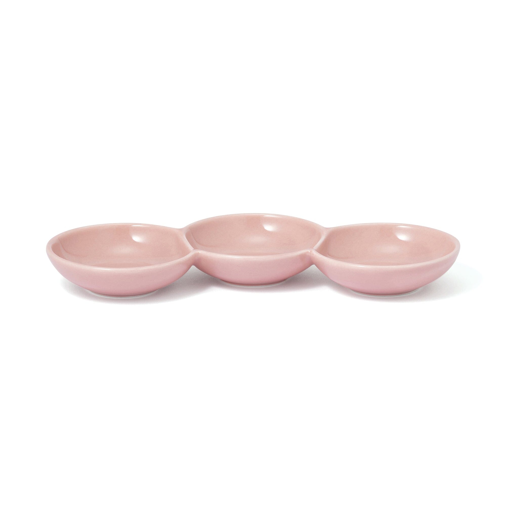 Separate Plate 3-Piece Set Pink