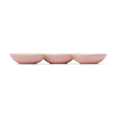 Separate Plate 3-Piece Set Pink