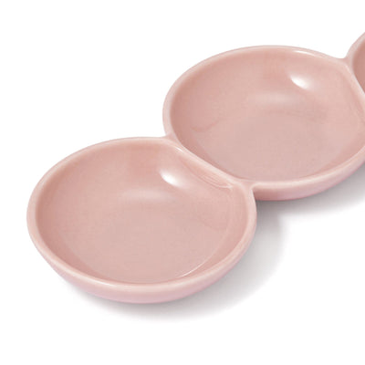 Separate Plate 3-Piece Set Pink