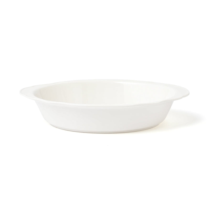 Flower Rim Ovenware Large Ivory