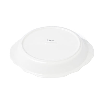 Flower Rim Ovenware Large Ivory