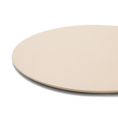 Stona Plate Round LL Beige