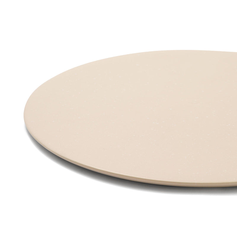 Stona Plate Round LL Beige