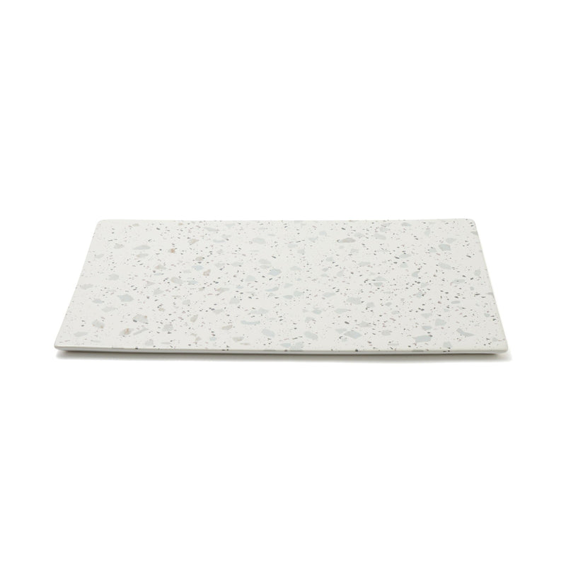 Stona Plate Square Large White