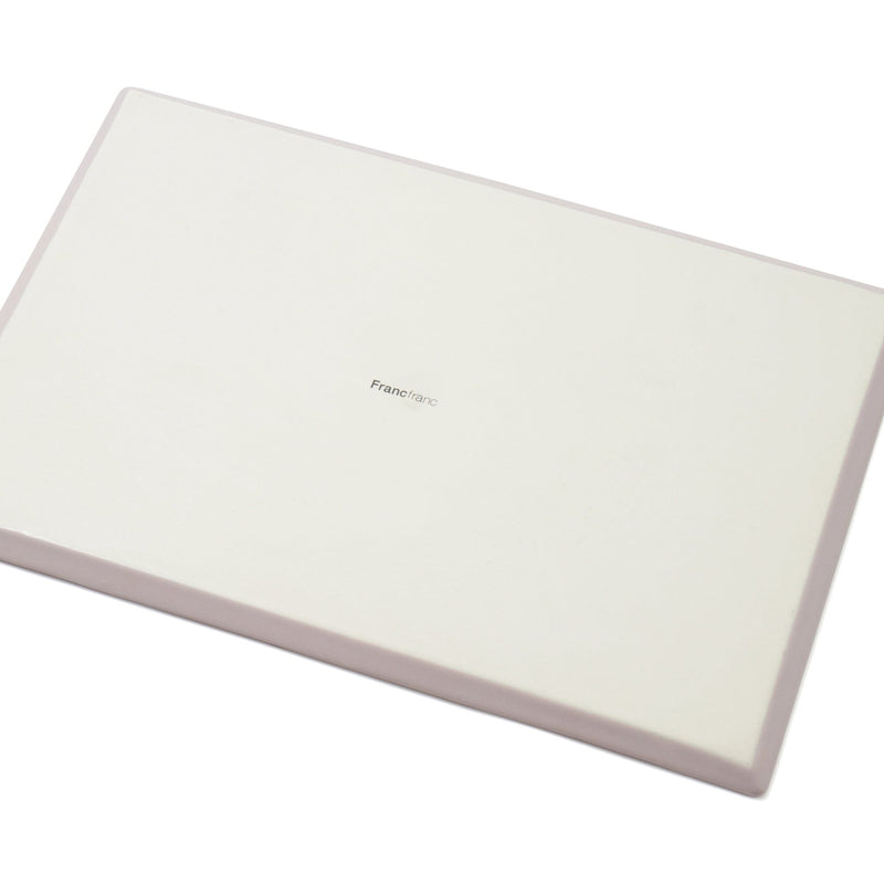 Stona Plate Square Large Pink