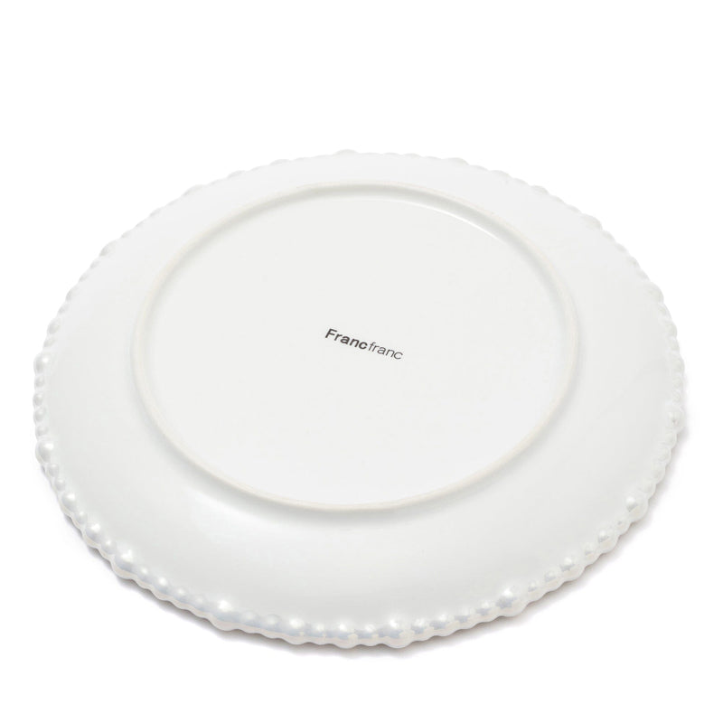 Pearl Plate Small White