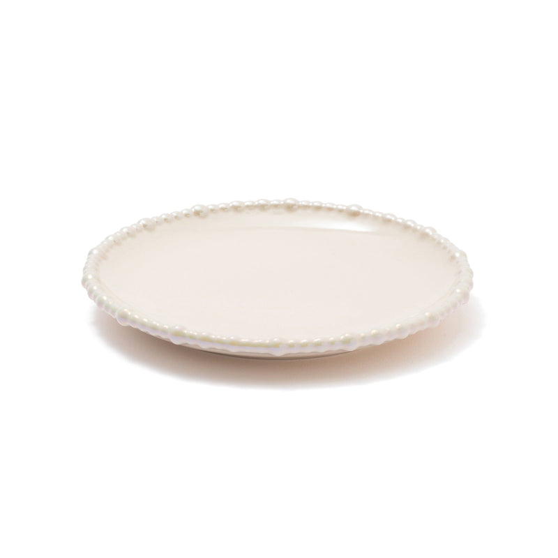 Pearl Plate Small Beige