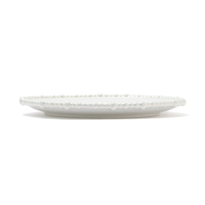 Pearl Plate Medium White