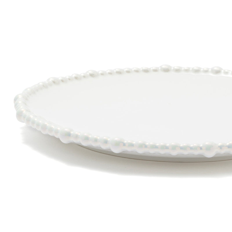Pearl Plate Medium White
