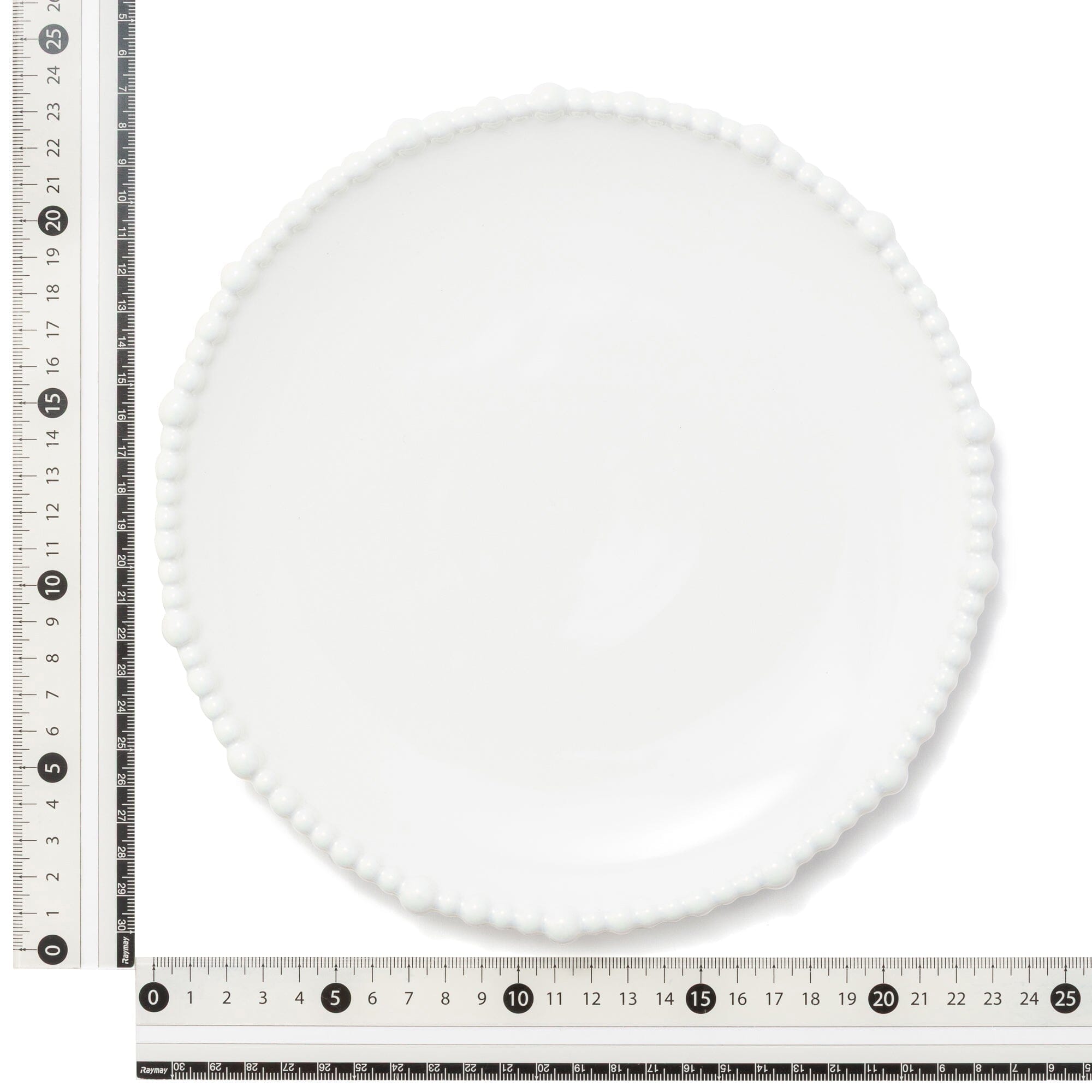 Pearl Plate Medium White