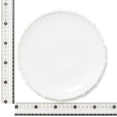 Pearl Plate Medium White