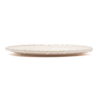 Pearl Plate Large Beige