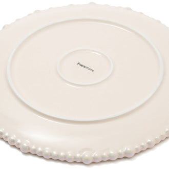 Pearl Plate Large Beige