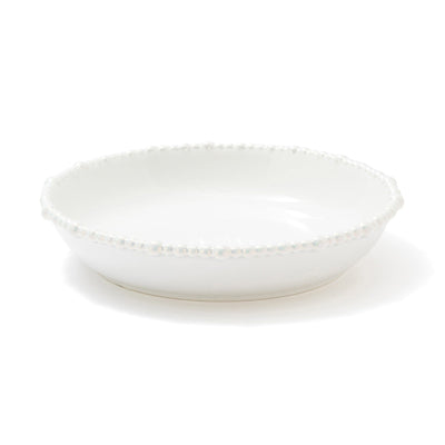 Pearl Deep Plate Large White