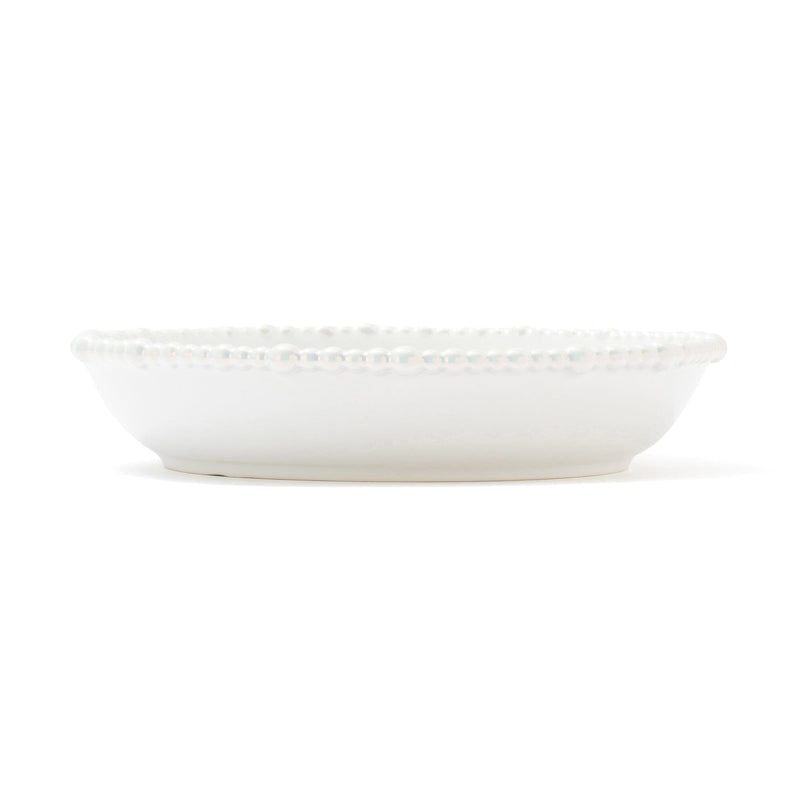 Pearl Deep Plate Large White